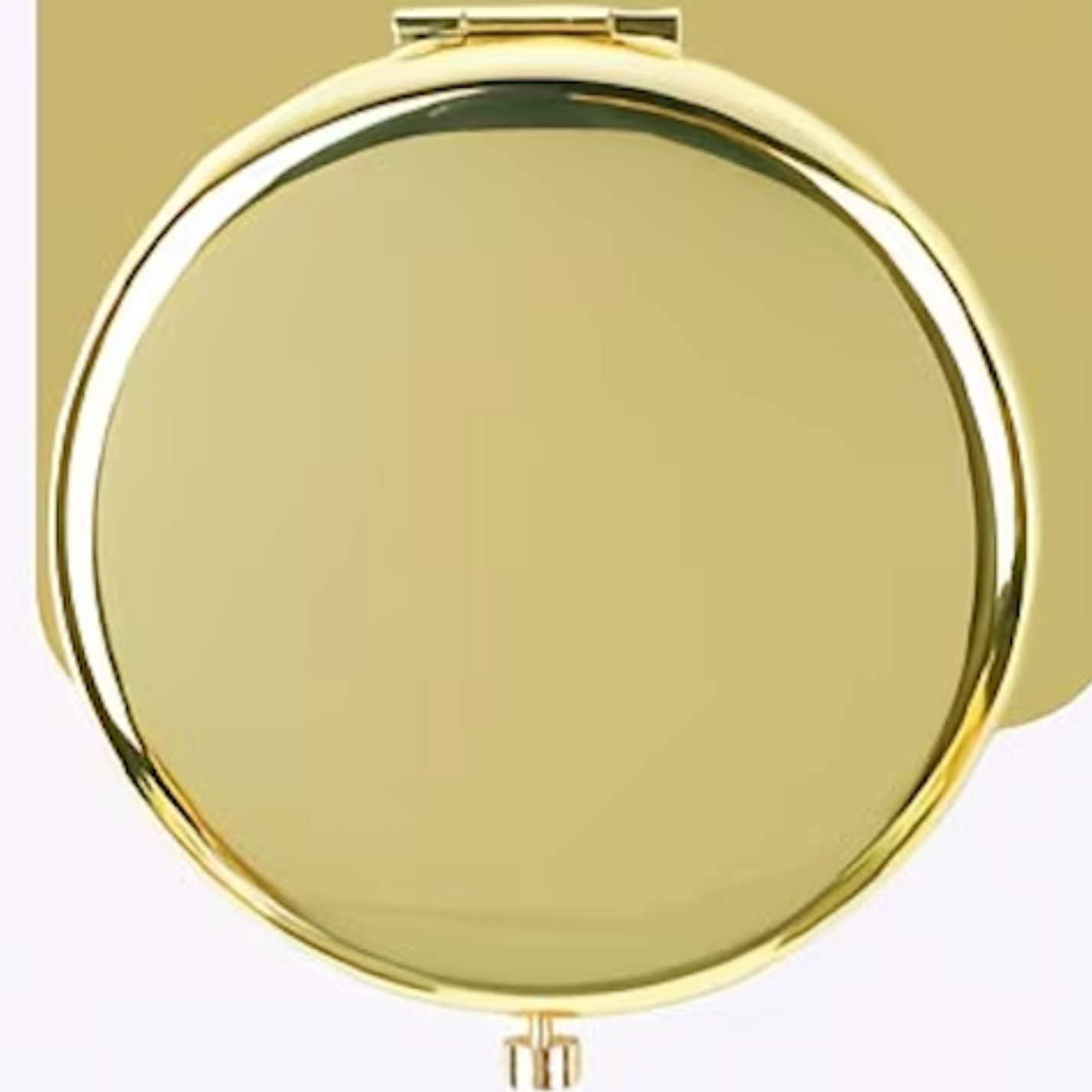 Personalized Birth Flower Compact Mirror