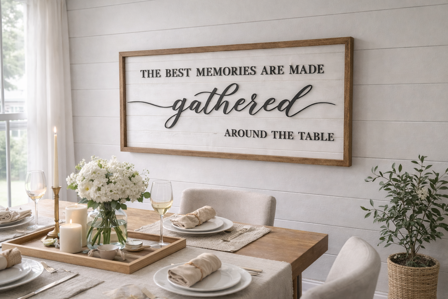 "Memories are Made" Farmhouse Sign